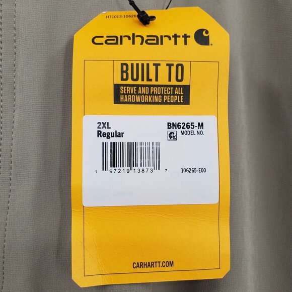 Carhartt Force Sun Defender Lightweight Relaxed Fit Work Pants Men Size 2XL NWT - Picture 4 of 16